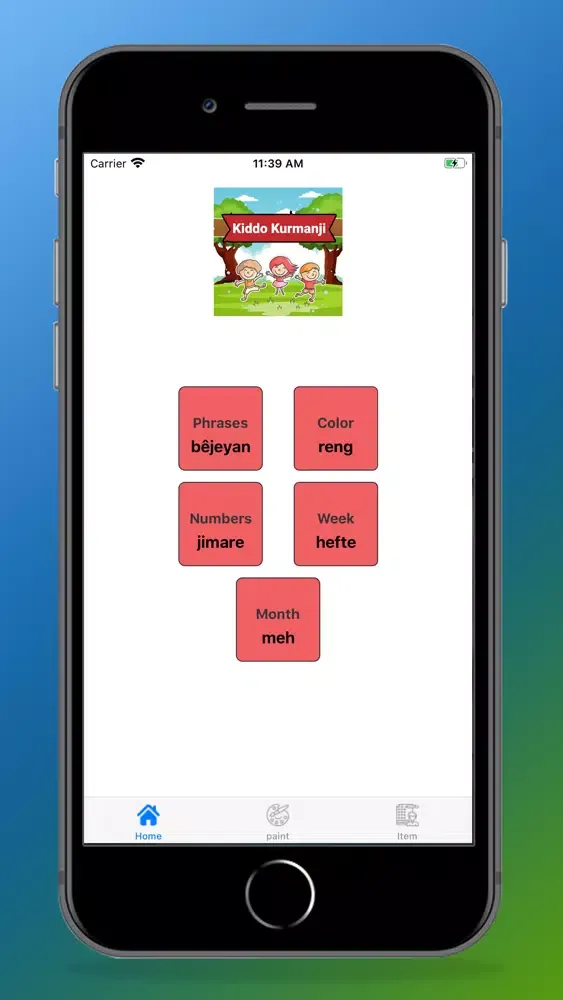 Capturas de pantalla de Kiddo-KURMANJI