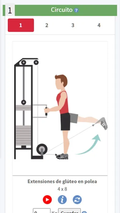 Zrzuty ekranu Kinesio Fit