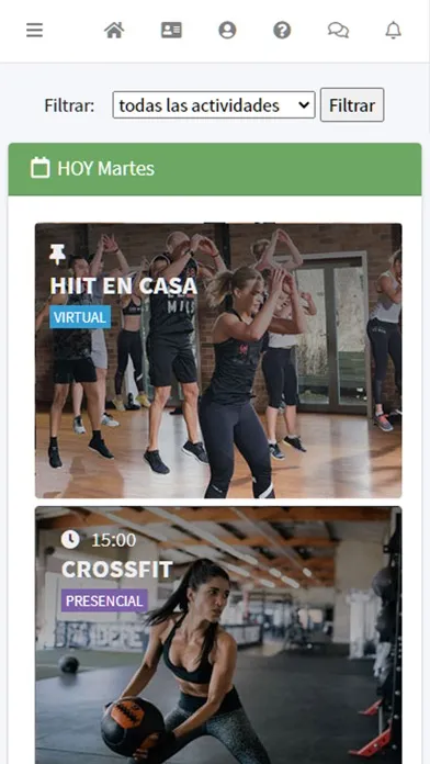 Zrzuty ekranu Kinesio Fit