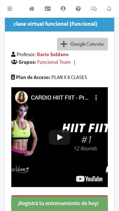 Zrzuty ekranu Kinesio Fit