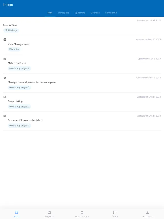 صور KiteSuite - Work Management iPad 