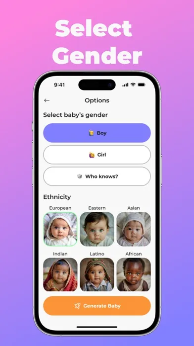 صور AI Baby Face Generator. Filter