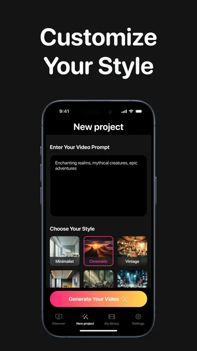 AI Video Maker: Art Generator. Screenshots