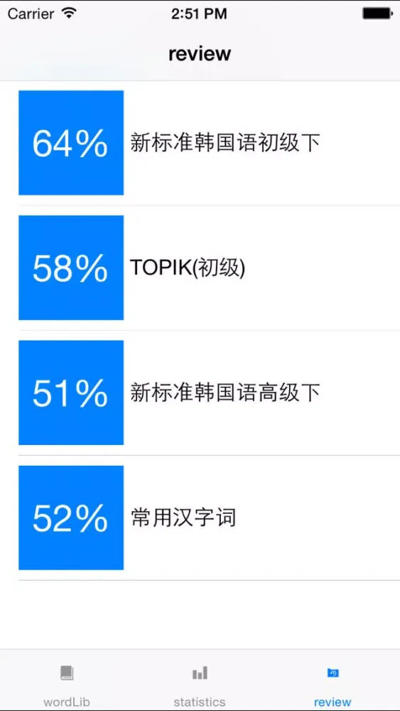 Words in Chinese and Korean應用截圖