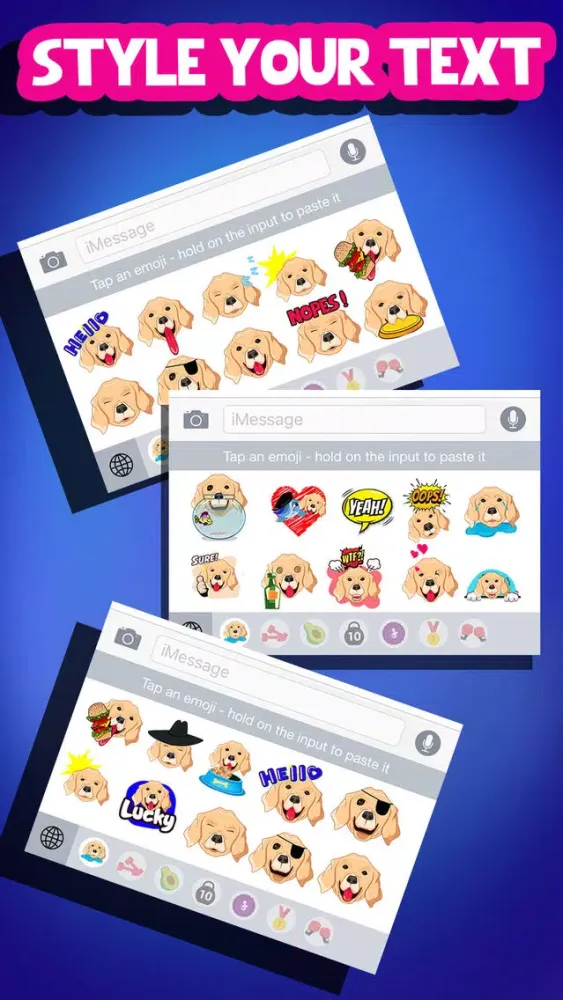 LabMoji - Labrador Retriever Emoji & Stickers+ 스크린샷