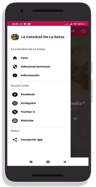 La Catedral de la Salsa Radio Screenshots