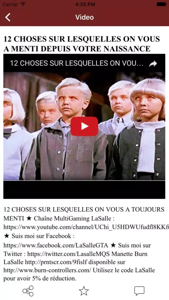 LaSalle Vidéos سکرین شاٹس