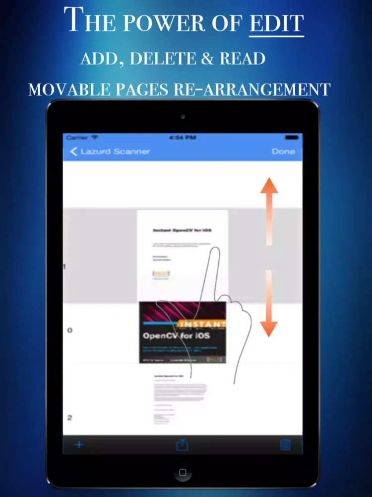 Скриншоты Lazurd - PDF Scanner | Document Scanner Pro iPad 