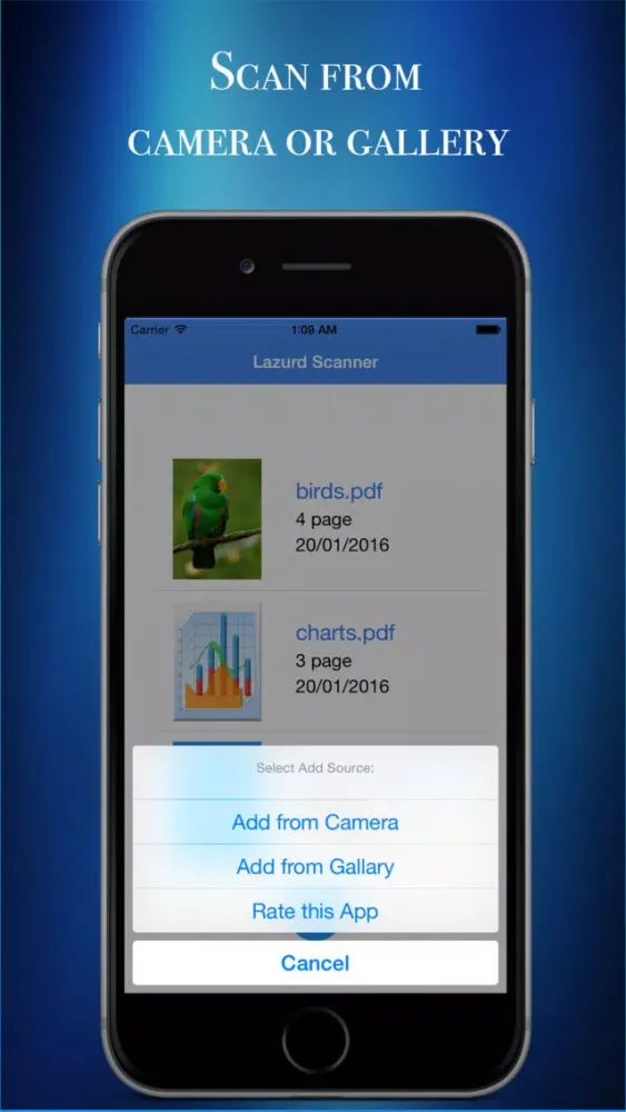 Скриншоты Lazurd - PDF Scanner | Document Scanner Pro