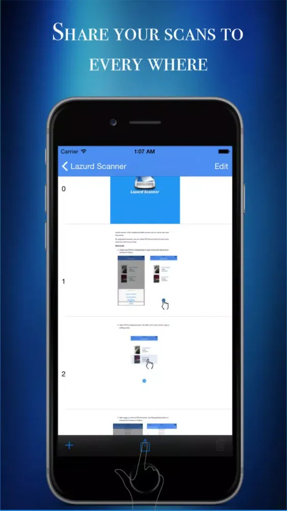 Скриншоты Lazurd - PDF Scanner | Document Scanner Pro