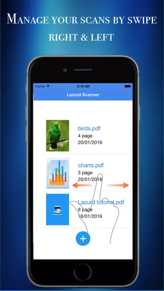 Скриншоты Lazurd - PDF Scanner | Document Scanner Pro