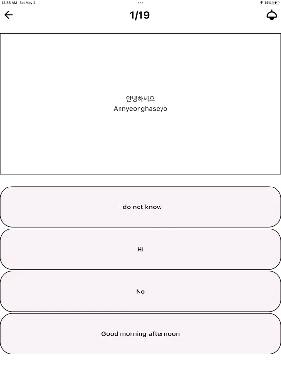 Ảnh chụp màn hình của EasyKorean for Beginner iPad 
