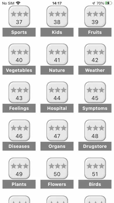 EasyChinese - Flashcard & Quiz স্ক্রিনশট