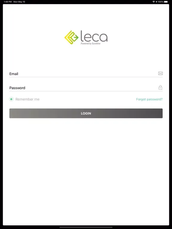 LECA Consultant App iPad  Screenshots
