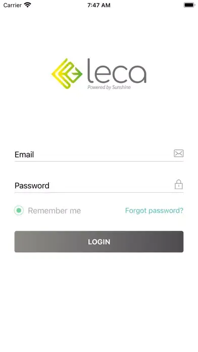 LECA Consultant App Screenshots