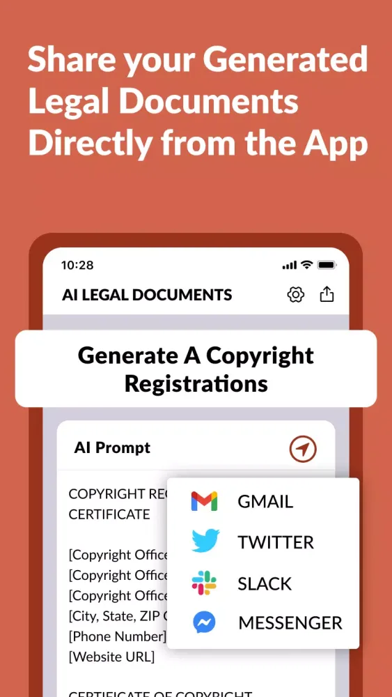 AI Legal Documents Generator应用截图