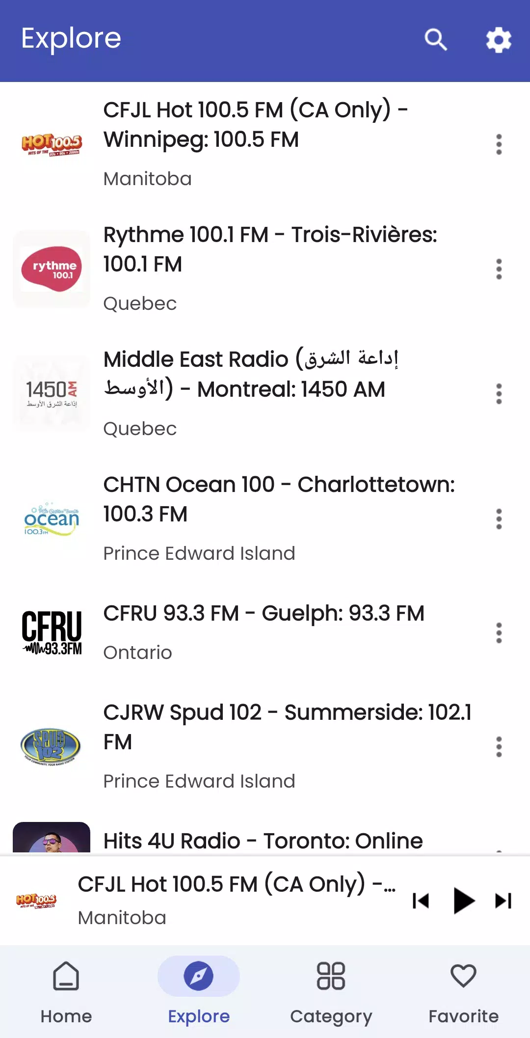 Radio Leo - Radio Canada Screenshots