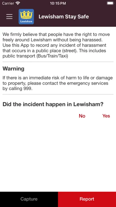 Lewisham Stay Safe Screenshots