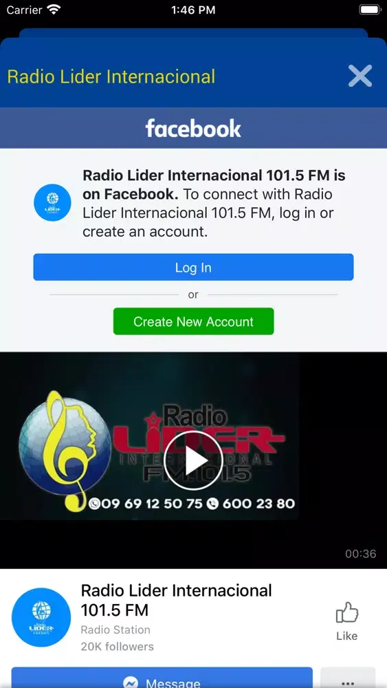 Скриншоты Lider 101.5 FM
