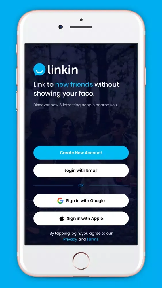 Tangkapan layar LinkIn Chat