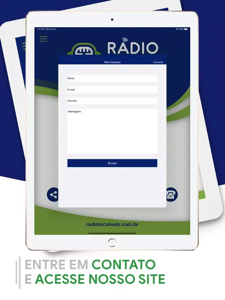 Radio Local Web iPad  স্ক্রিনশট