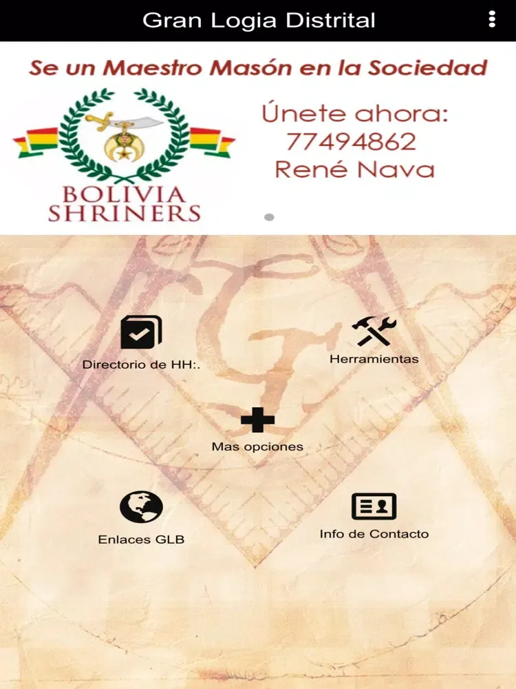 Gran Logia Distrital iPad 应用截图