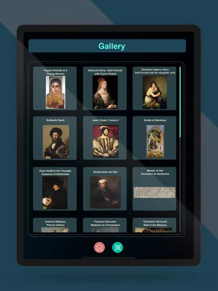Captures d'écran de Louvre Fantistique iPad 