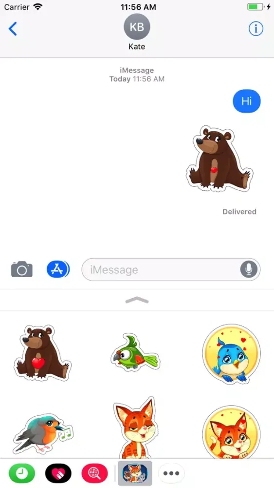 Zrzuty ekranu Lovely Pets Animated Stickers