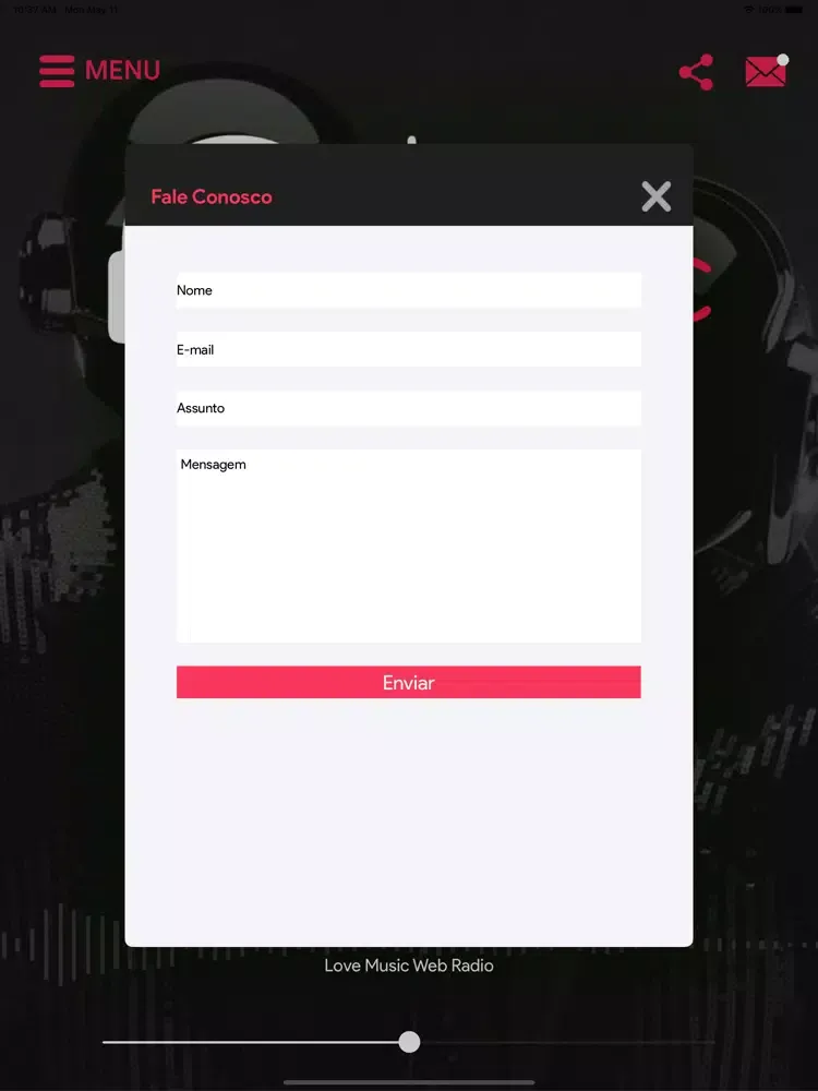 Love Music Web Radio iPad  سکرین شاٹس