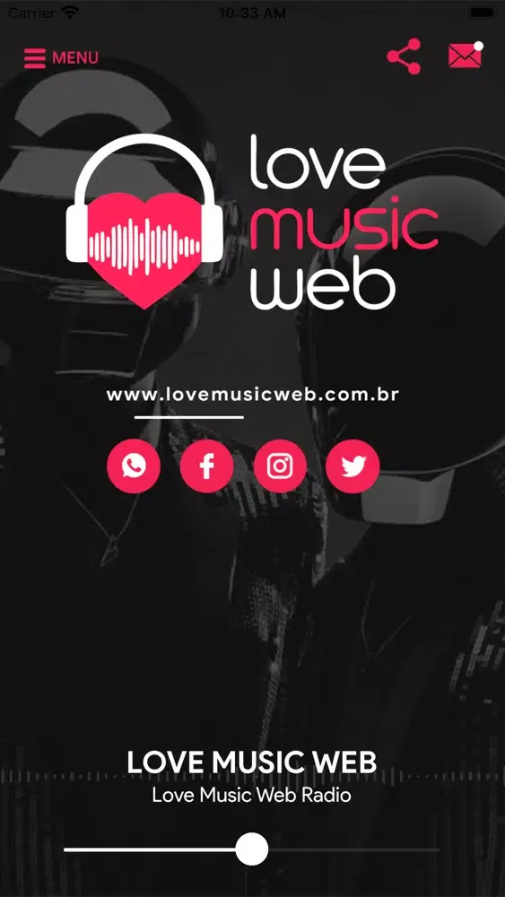 Love Music Web Radio سکرین شاٹس