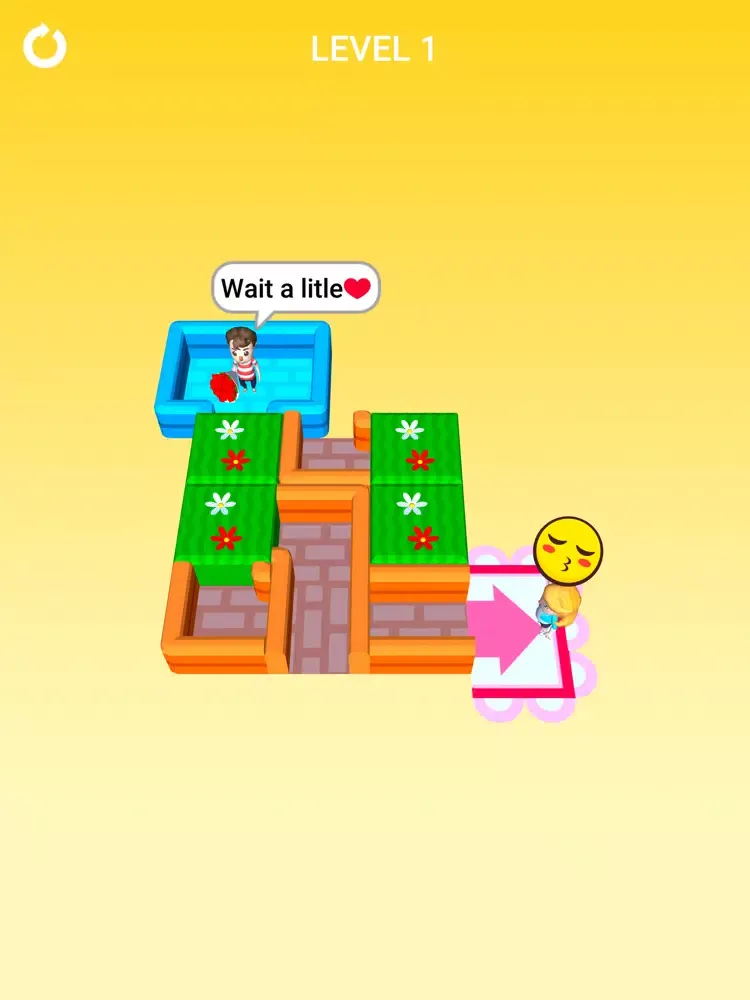 Love Puzzle - let's meet lover iPad 应用截图