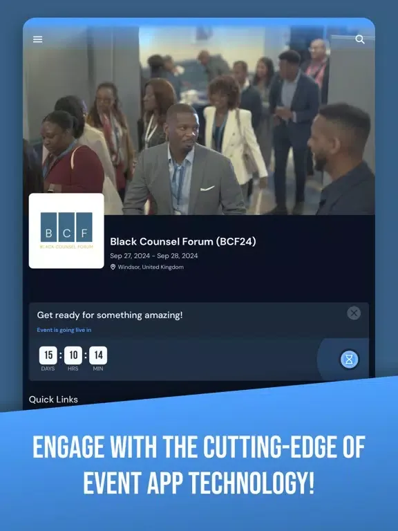 Black Counsel Forum (BCF24) iPad  スクリーンショット