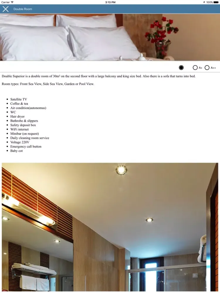 Luxury Hotel iPad  स्क्रीनशॉट