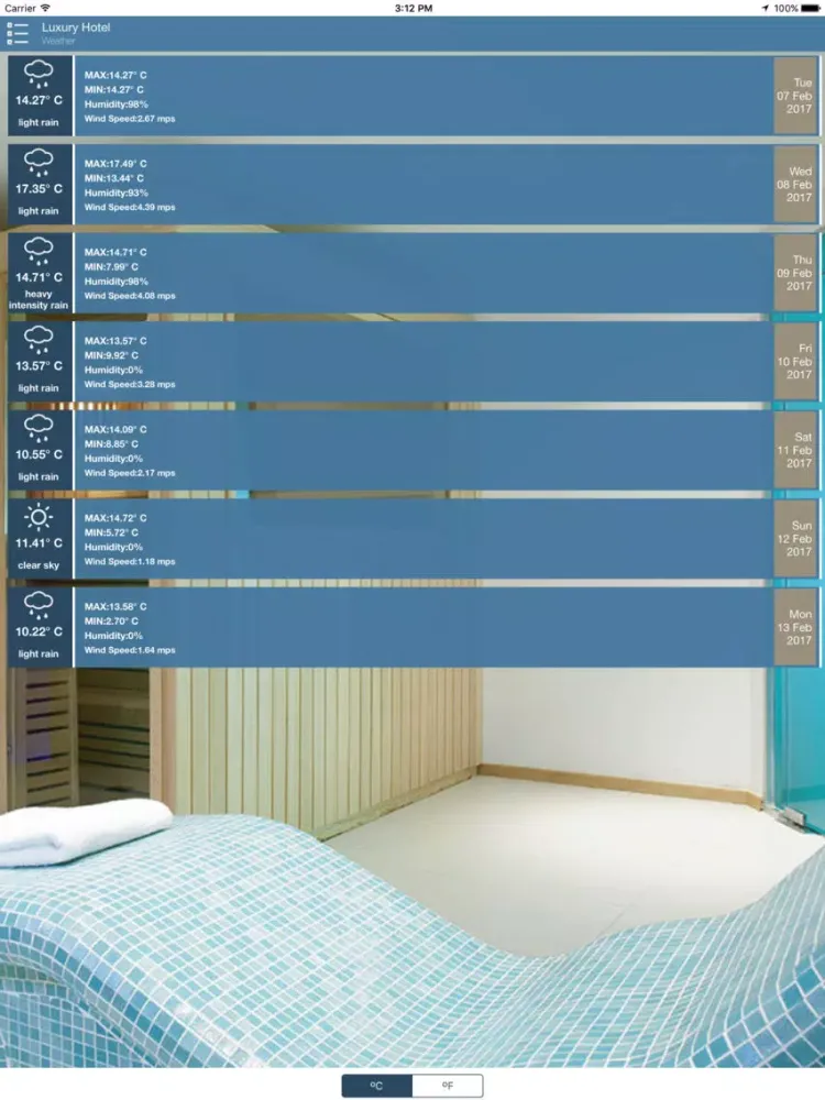 Luxury Hotel iPad  स्क्रीनशॉट