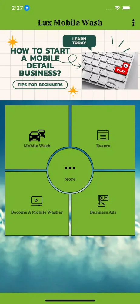 Скриншоты Lux Mobile Wash