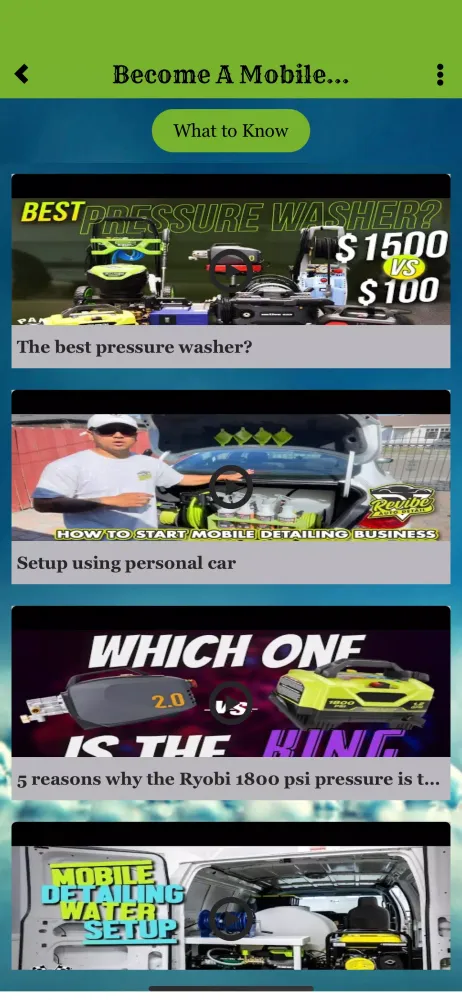 Скриншоты Lux Mobile Wash
