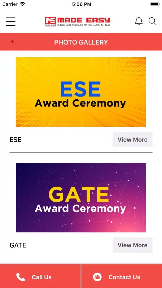MadeEasy.in Screenshots