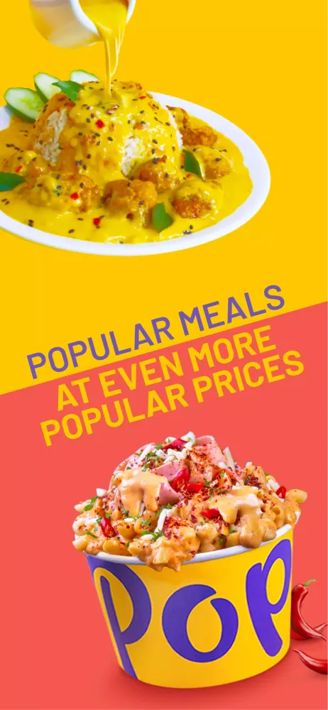 Pop - Meals just like home Screenshots