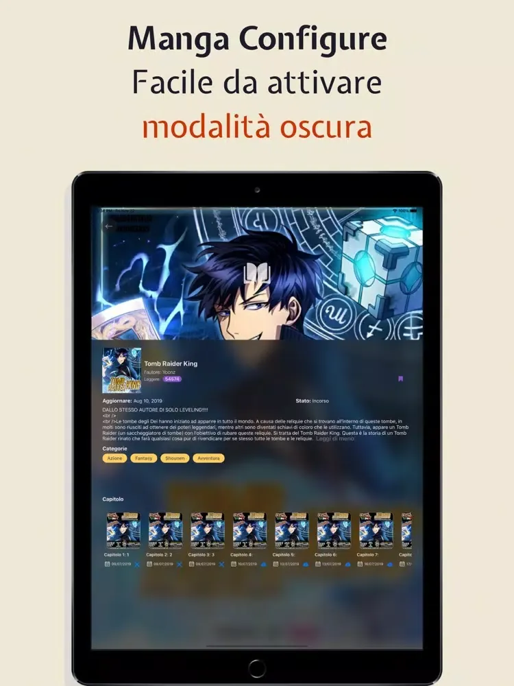 تصاویر MangaY - Best Manga Reader iPad 