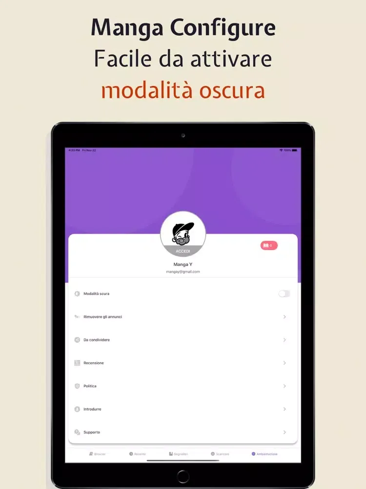 تصاویر MangaY - Best Manga Reader iPad 