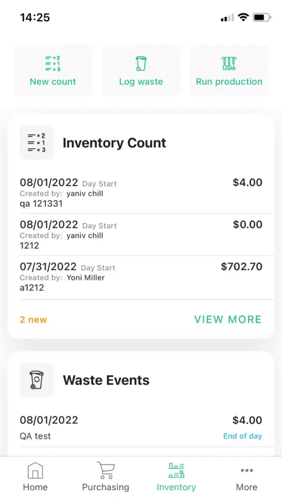 MarketMan Screenshots