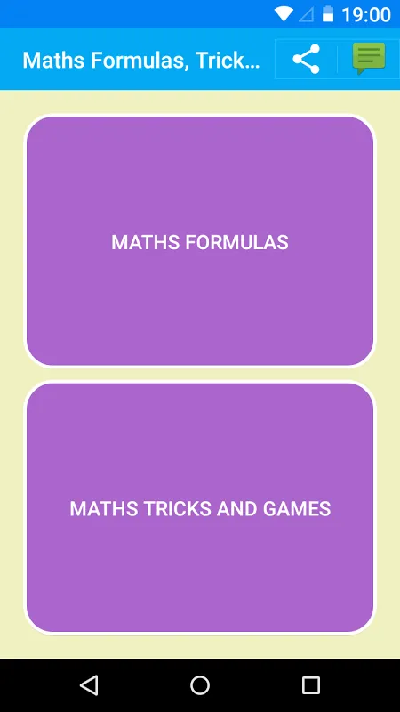 Tangkapan layar Maths Formulas