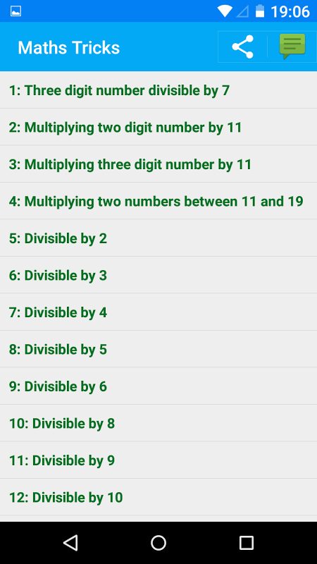 Tangkapan skrin Maths Formulas