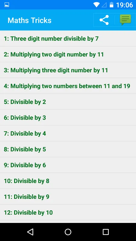 Tangkapan layar Maths Formulas
