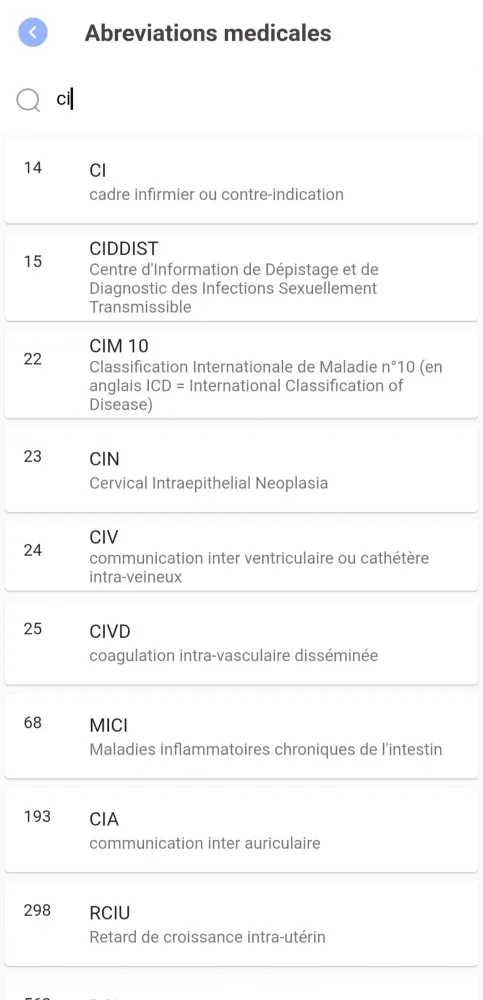 MediSif Screenshots