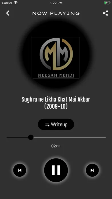 Ảnh chụp màn hình của Meesam Mehdi
