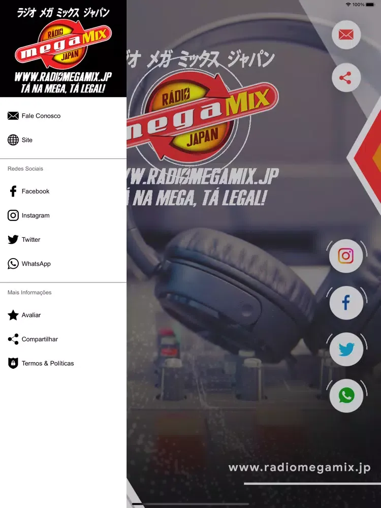 Ảnh chụp màn hình của Radio Mega Mix Japan iPad 