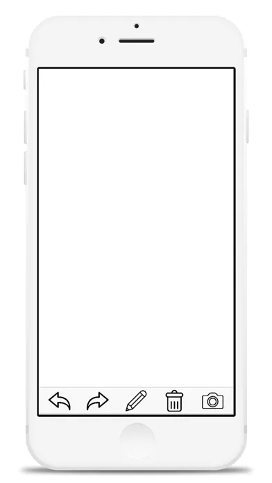 Screenshot di Whiteboard app "memo note"