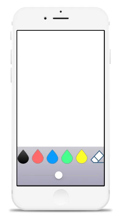 Screenshot di Whiteboard app "memo note"