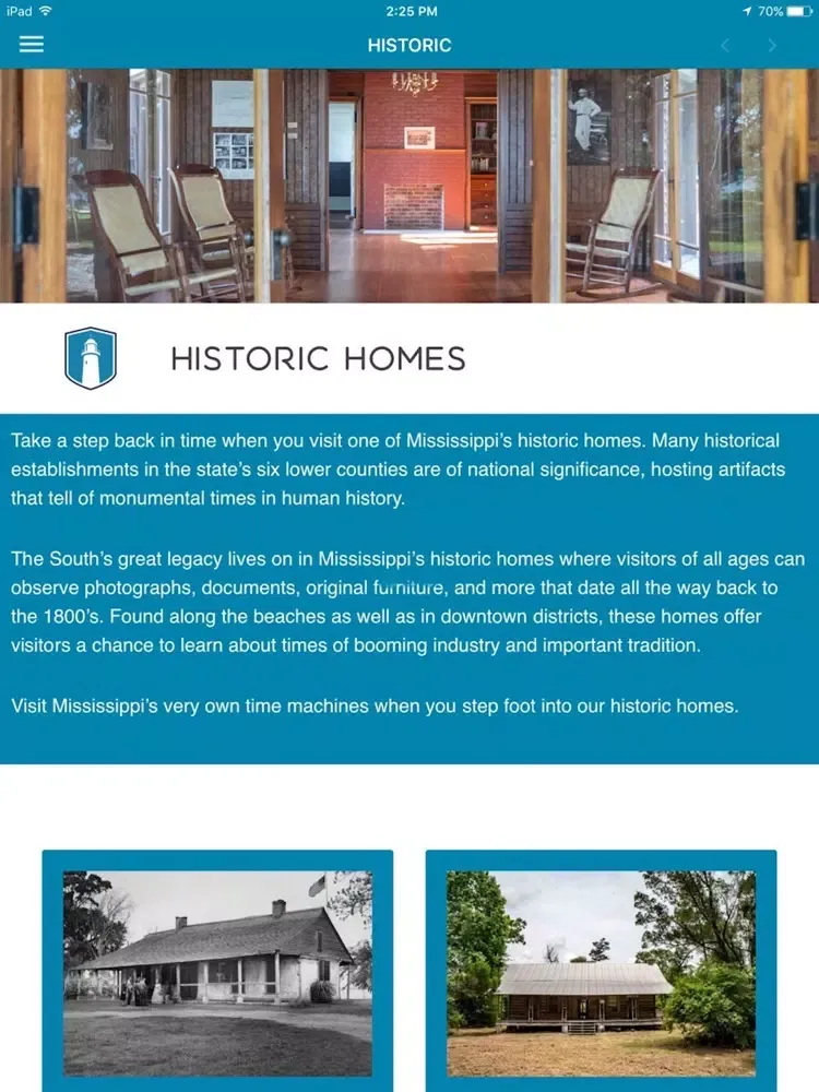 صور Mississippi Gulf Coast National Heritage Area iPad 